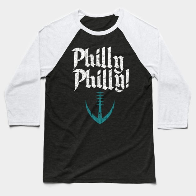 Philly Philly Shirt | Philly Dilly T-Shirt | Funny Philadelphia Eagles Gift Baseball T-Shirt by bashkisupply
